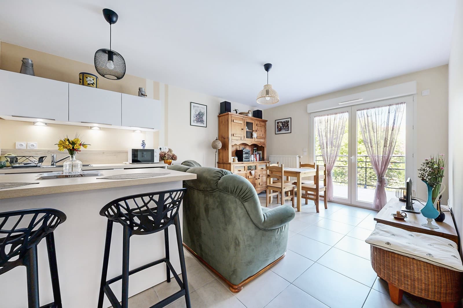 Appartement de 43,37 m² vendu à Chassieu